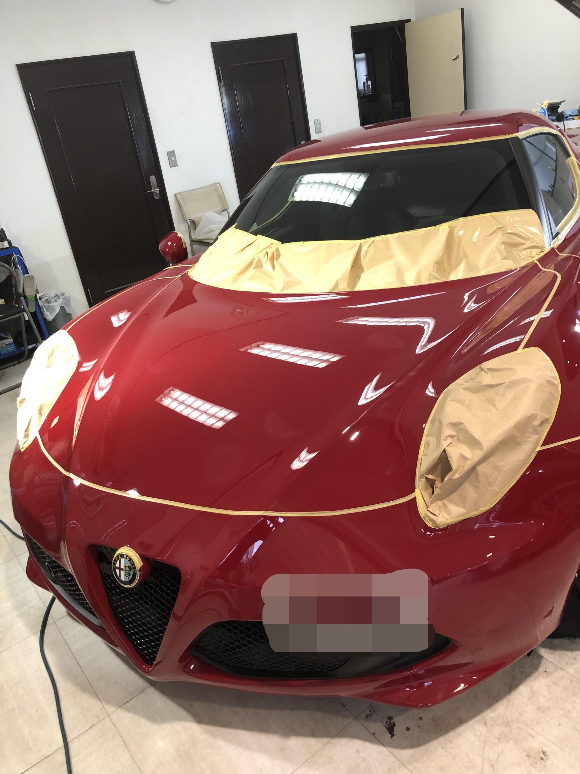 Alfa Romeo アルファロメオ 4C  EXE-2000施工
