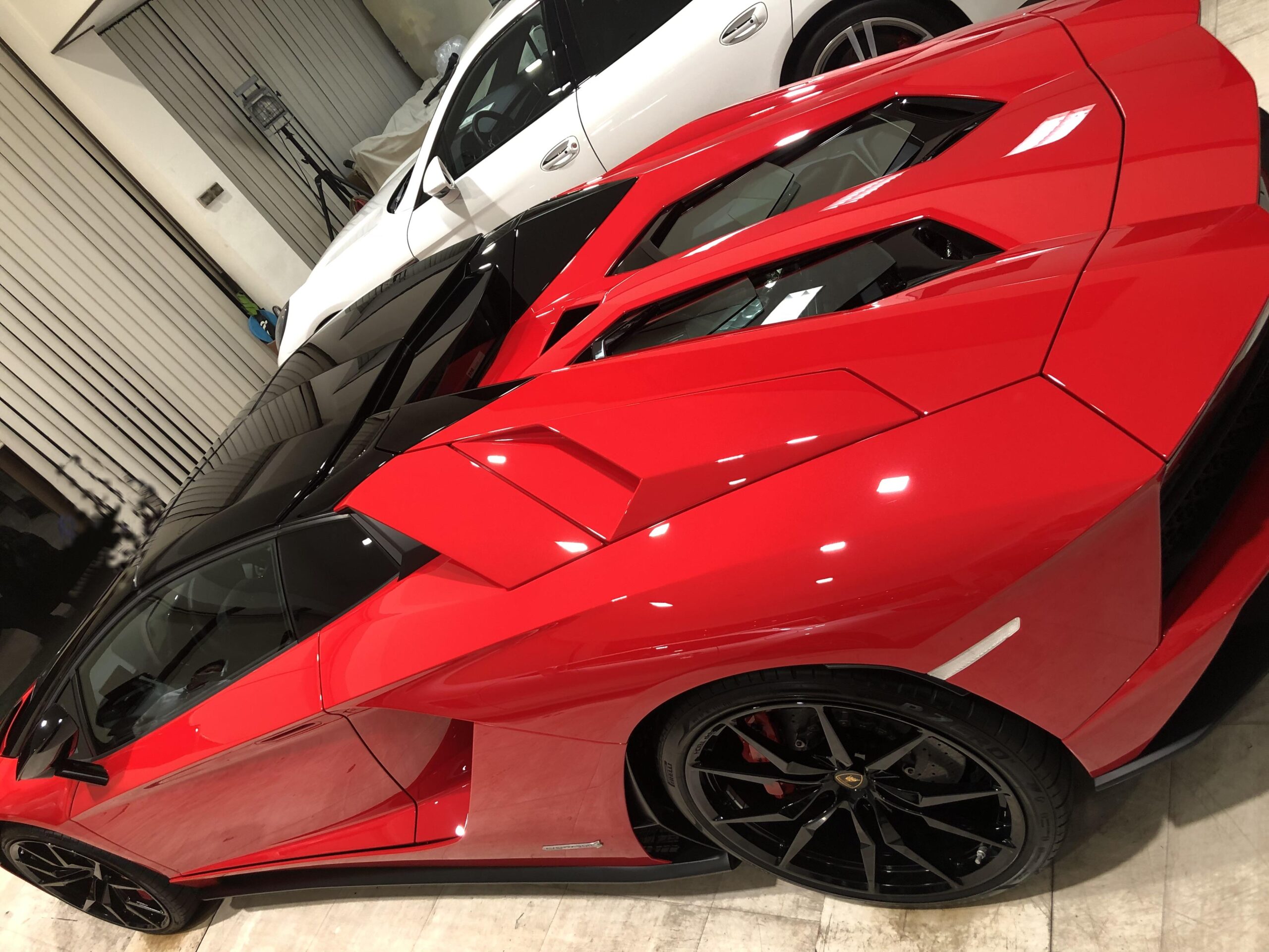 Lamborghini ランボルギーニ アヴェンタドールS　EXE evo1施工