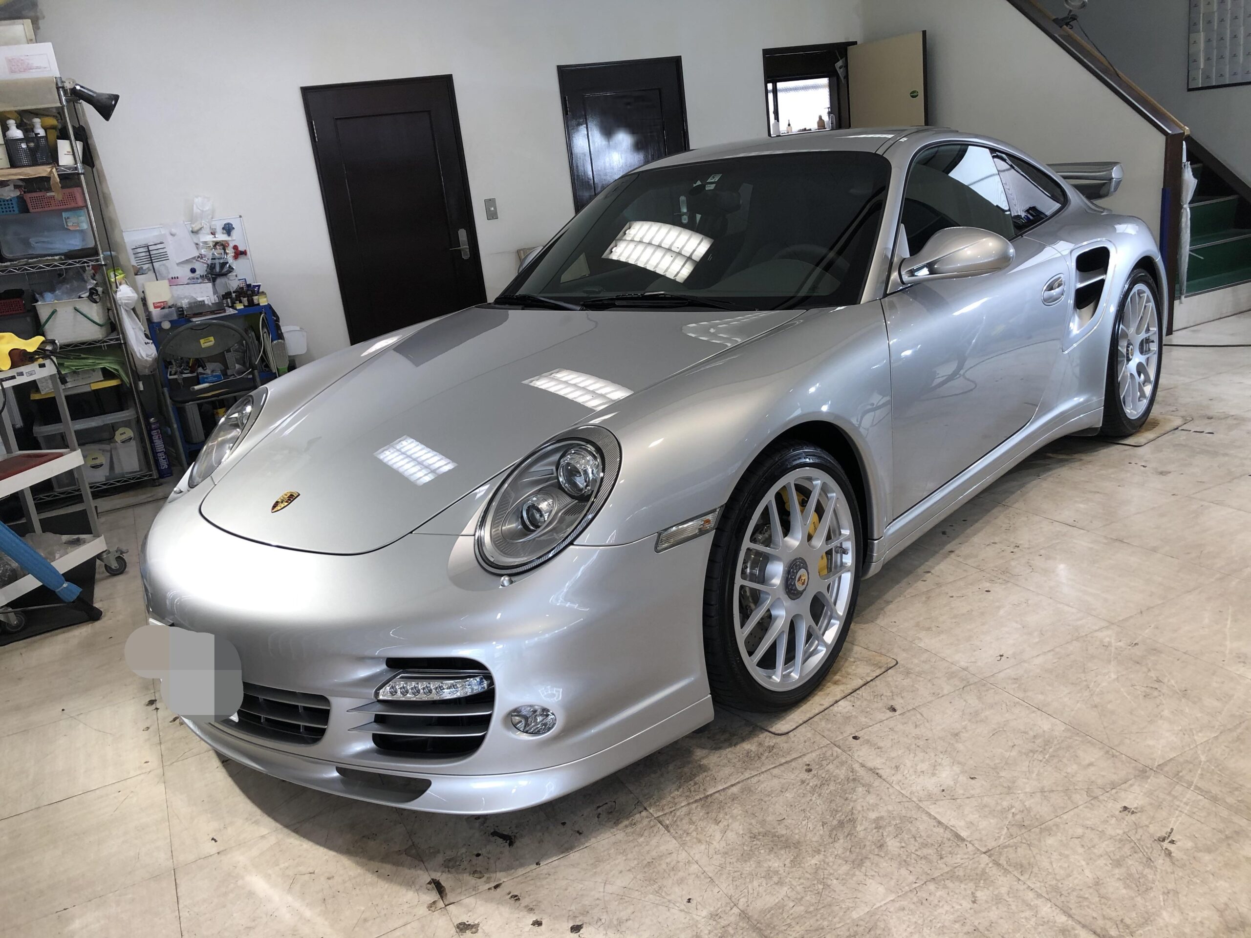 Porsche ポルシェ 911カレラ ターボS  F-Water coat施工