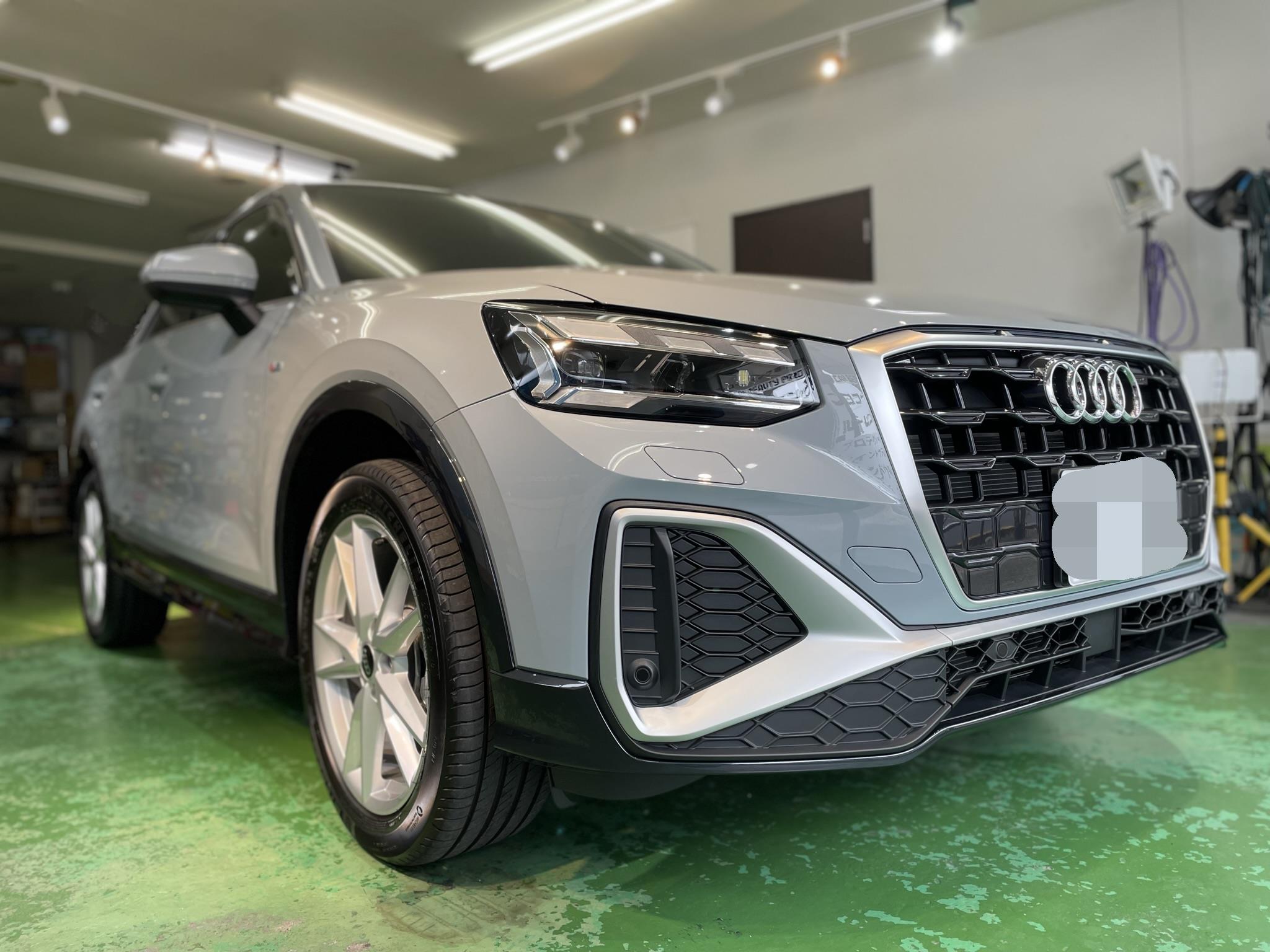 Audi アウディ Q2 新車 PCX-S9 プロテクションフィルム施工