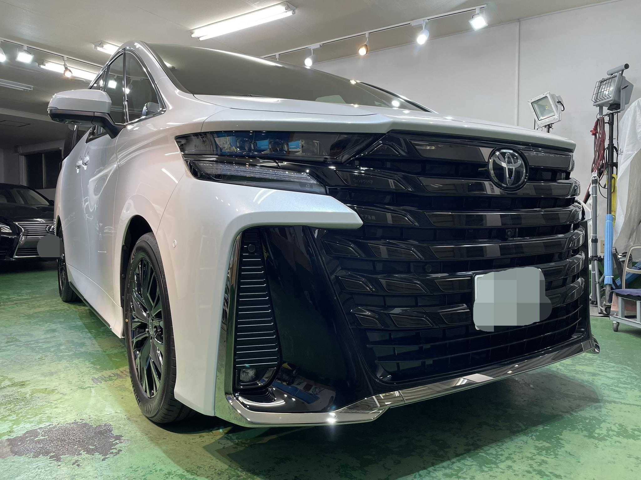 トヨタ ヴェルファイア EXEevo1コーティング施工
